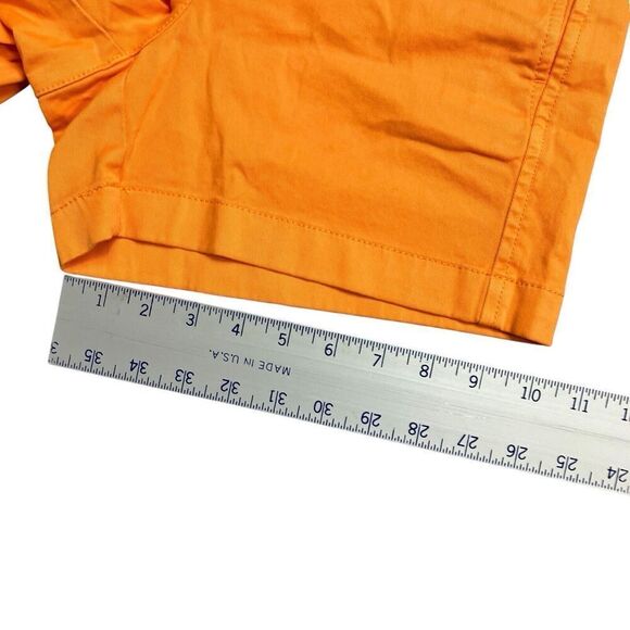 J Crew Shorts Womens 0 Orange 4” Stretch Chino H5806 Classic Bright Colorful - Picture 9 of 10